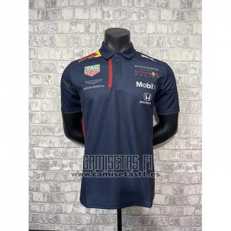 Polo del Aston Martin Red Bull Racing F1 Azul