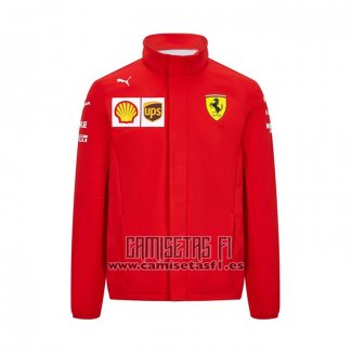 Chaqueta del Scuderia Ferrari F1 2021 Rojo