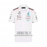 Polo del Mercedes Amg Petronas F1 2024 Branco