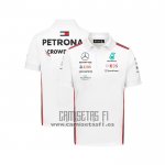 Polo del Mercedes Amg Petronas F1 2023 Branco