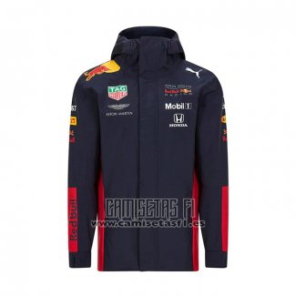 Rompevientos con Capucha del Red Bull Racing F1 2021 Negro Rojo