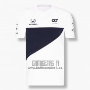 Camiseta Alpha Tauri F1 Blanco 2021