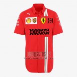 Camiseta Scuderia Ferrari F1 2021 Rojo