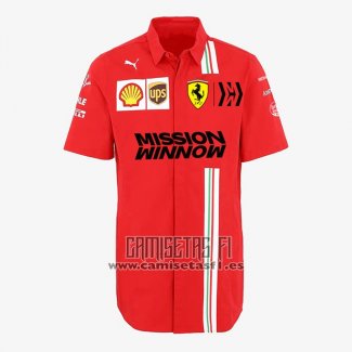 Camiseta Scuderia Ferrari F1 2021 Rojo