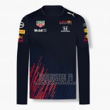 Camiseta Red Bull Racing F1 Azul Oscuro Manga Larga