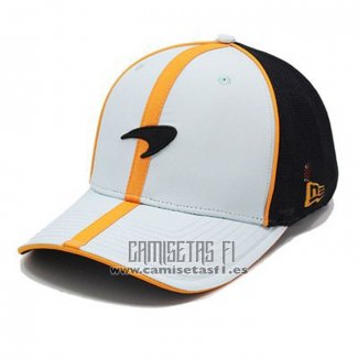 McLaren f1 Sombrero Gris Negro Naranja