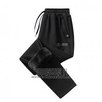 Pantalones Deportivos Mercedes Amg F1 Negro Espesar