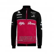 Chaqueta del Alfa Romeo Racing F1 2020 Negro Rojo