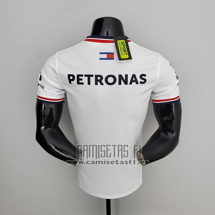 Camiseta Mercedes Amg Petronas F1 2022 Blanco