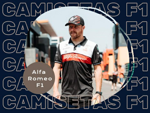 camiseta Alfa Romeo f1