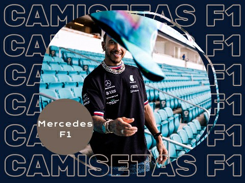 camiseta Mercedes f1
